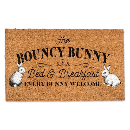 The Bouncy Bunny Bed & Breakfast Doormat
